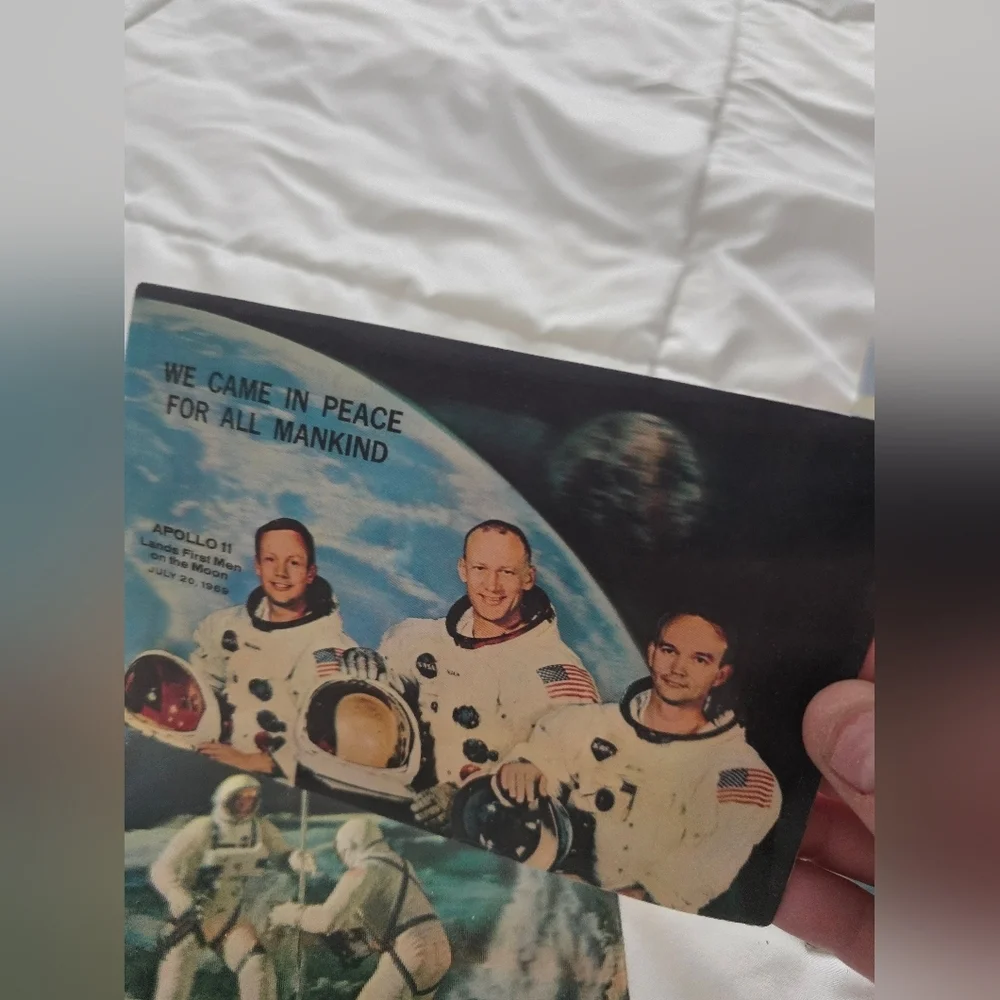 vintage NASA postcards